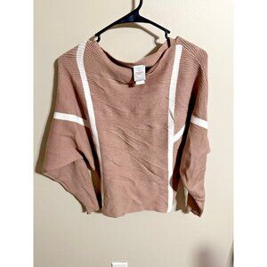Women's Northan Angel Tan Sweater/pullover cotton/Polyster-Large